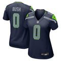 Women s Nike Devin Bush College Navy Seattle Seahawks Game Jersey