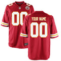 Kansas City Chiefs Nike Youth Custom Game Jersey   Red
