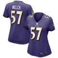 Women s Nike Kristian Welch Purple Baltimore Ravens Game Jersey