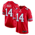 Men s Nike Stefon Diggs Red Buffalo Bills Alternate Game Jersey