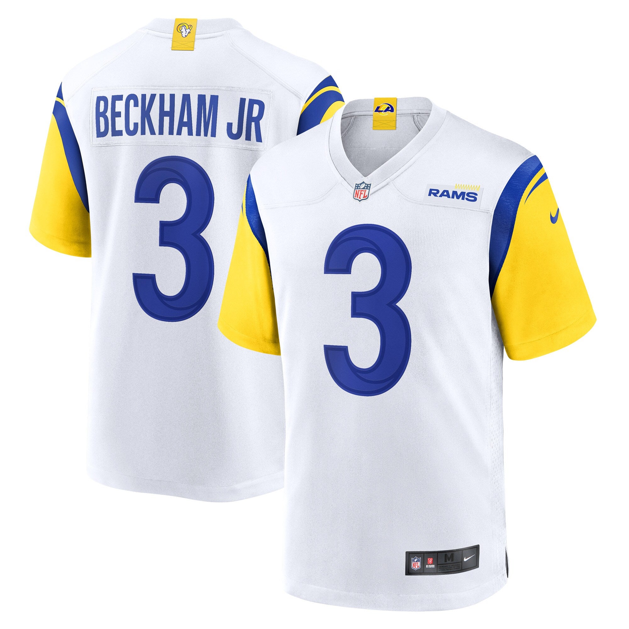 Odell Beckham Jr. Los Angeles Rams Nike Alternate Game Jersey   White