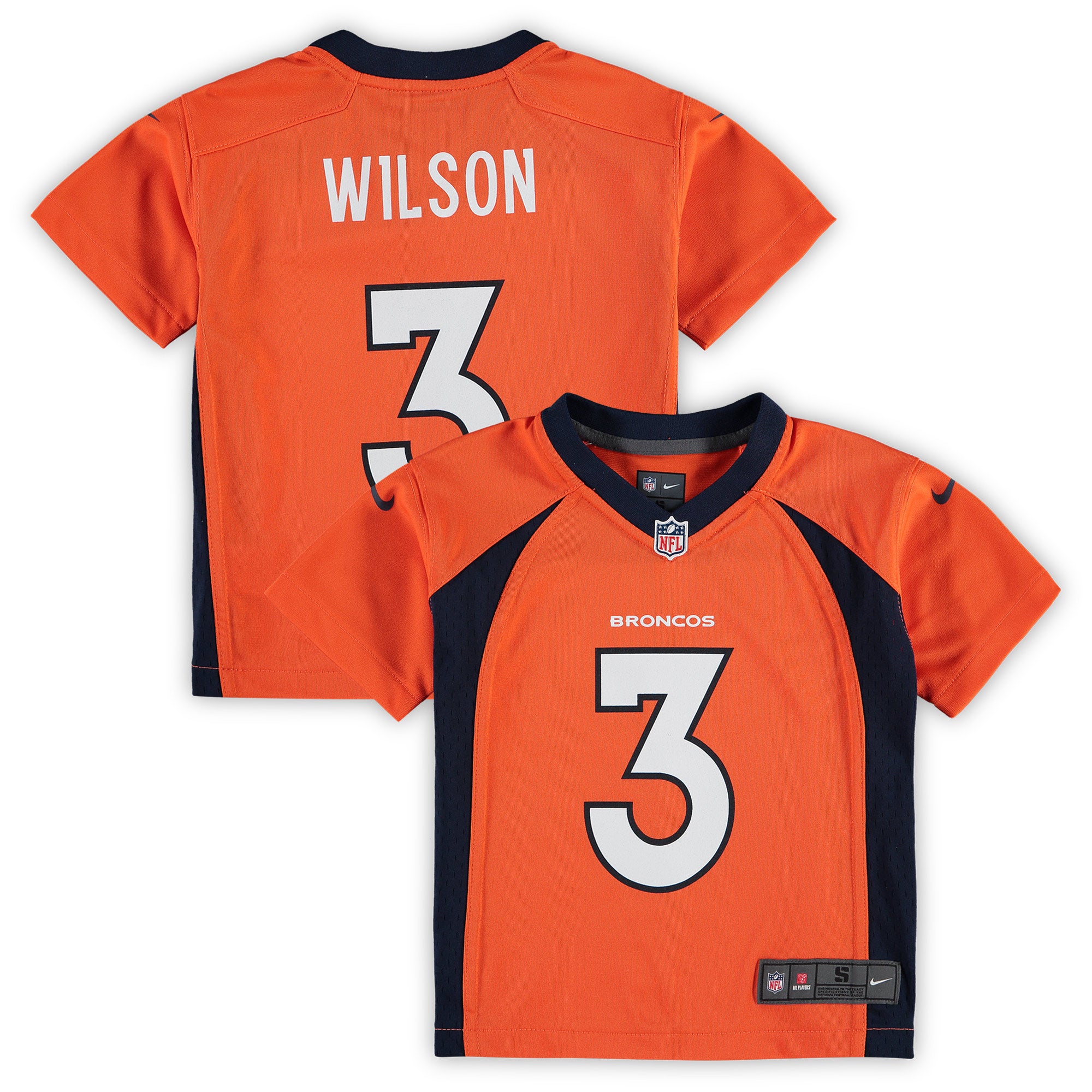 Russell Wilson Denver Broncos Nike Preschool Game Jersey   Orange