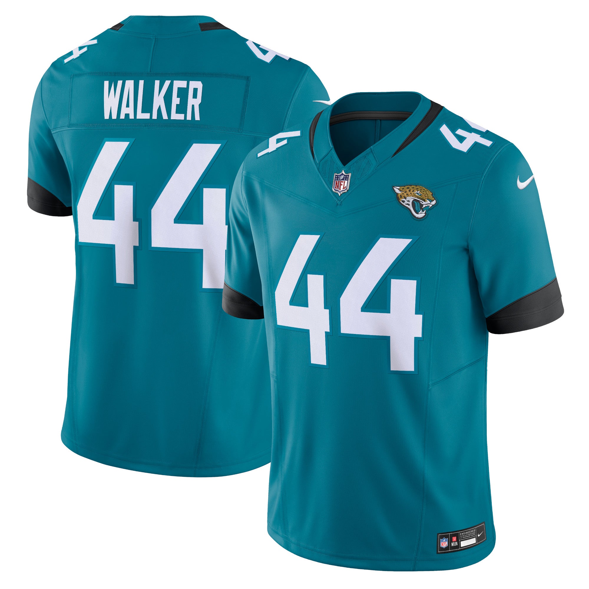 Travon Walker Jacksonville Jaguars Nike Vapor F.U.S.E. Limited Jersey   Teal