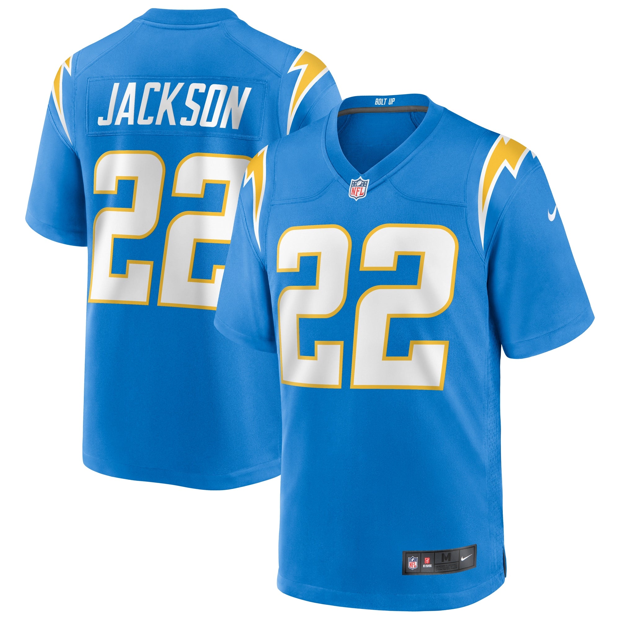 Justin Jackson Los Angeles Chargers Nike Game Jersey   Powder Blue