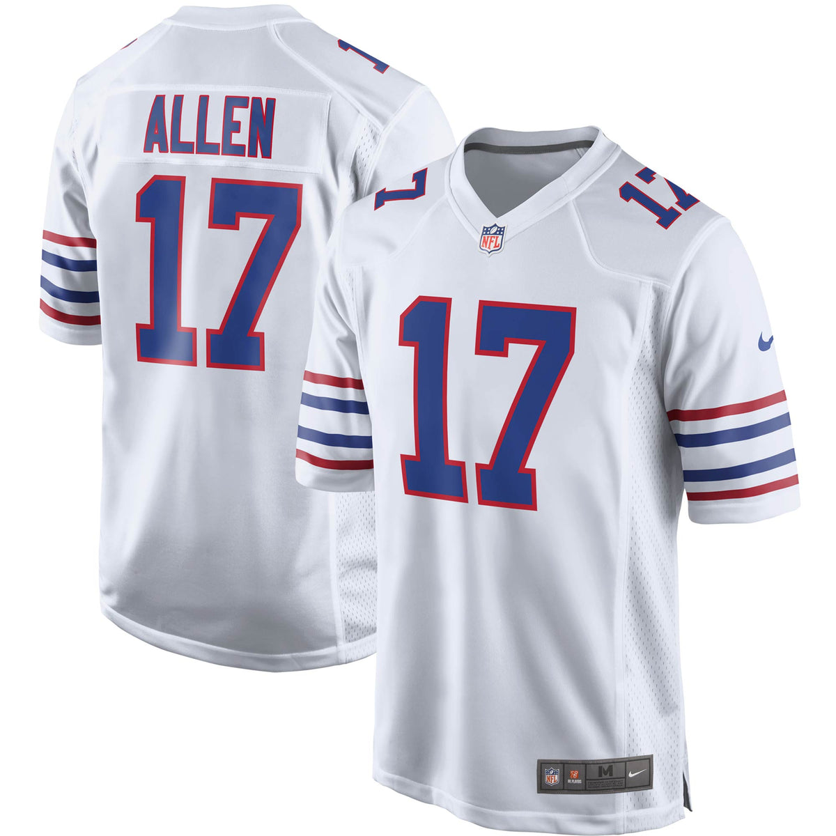 Josh Allen Buffalo Bills Nike Alternate Game Player Jersey   White
