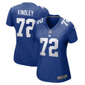 Women s Nike Solomon Kindley Royal New York Giants Home Game Player Jersey