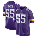 Za Darius Smith Minnesota Vikings Nike Game Jersey   Purple