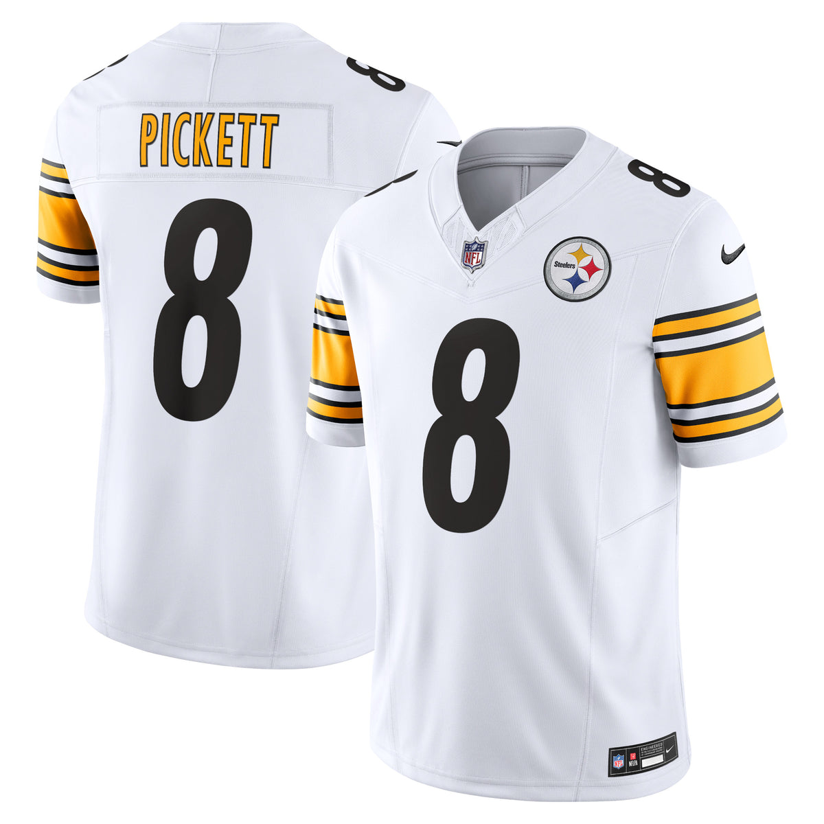 Kenny Pickett Pittsburgh Steelers Nike Vapor F.U.S.E. Limited Jersey   White