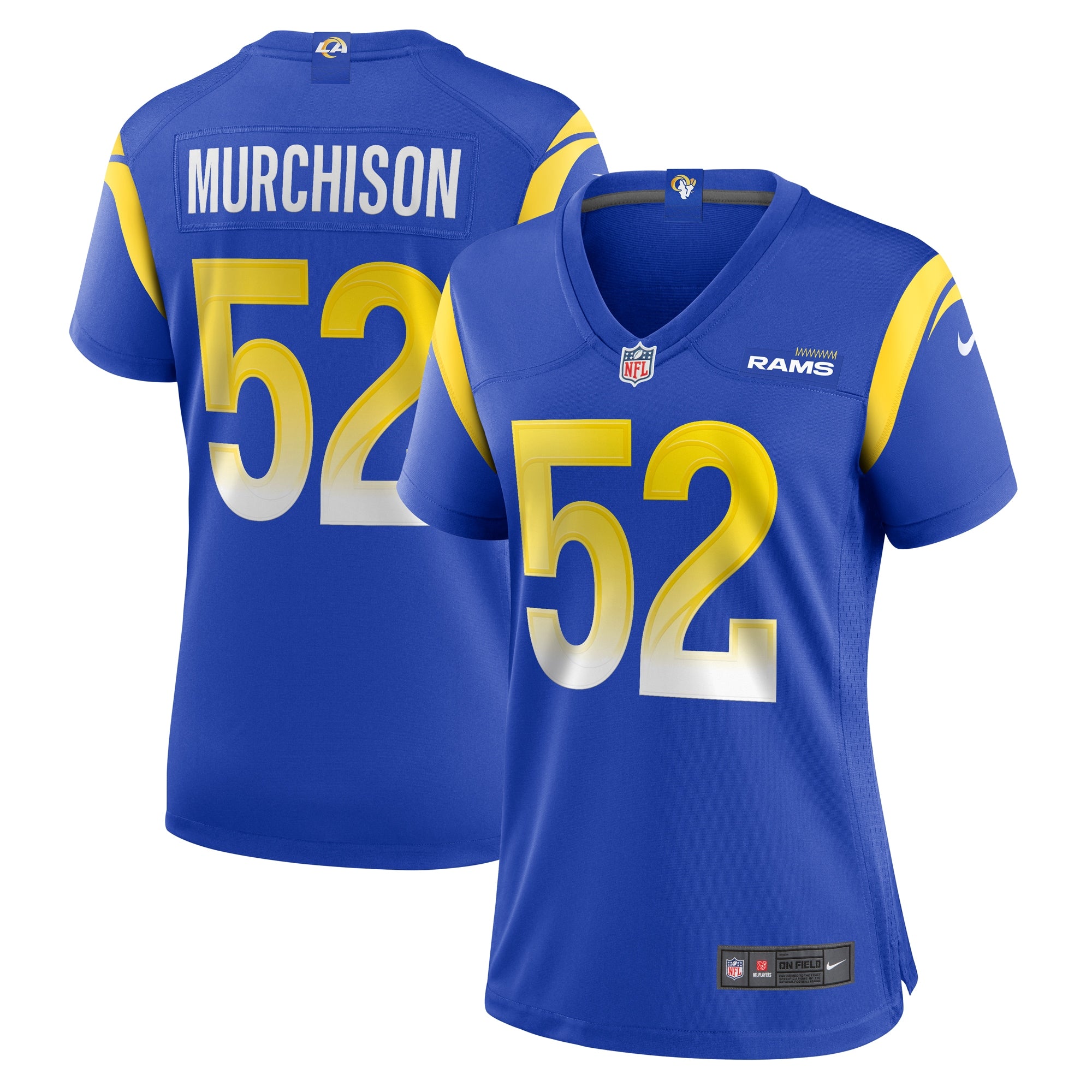 Larrell Murchison Los Angeles Rams Nike Women s Team Game Jersey    Royal
