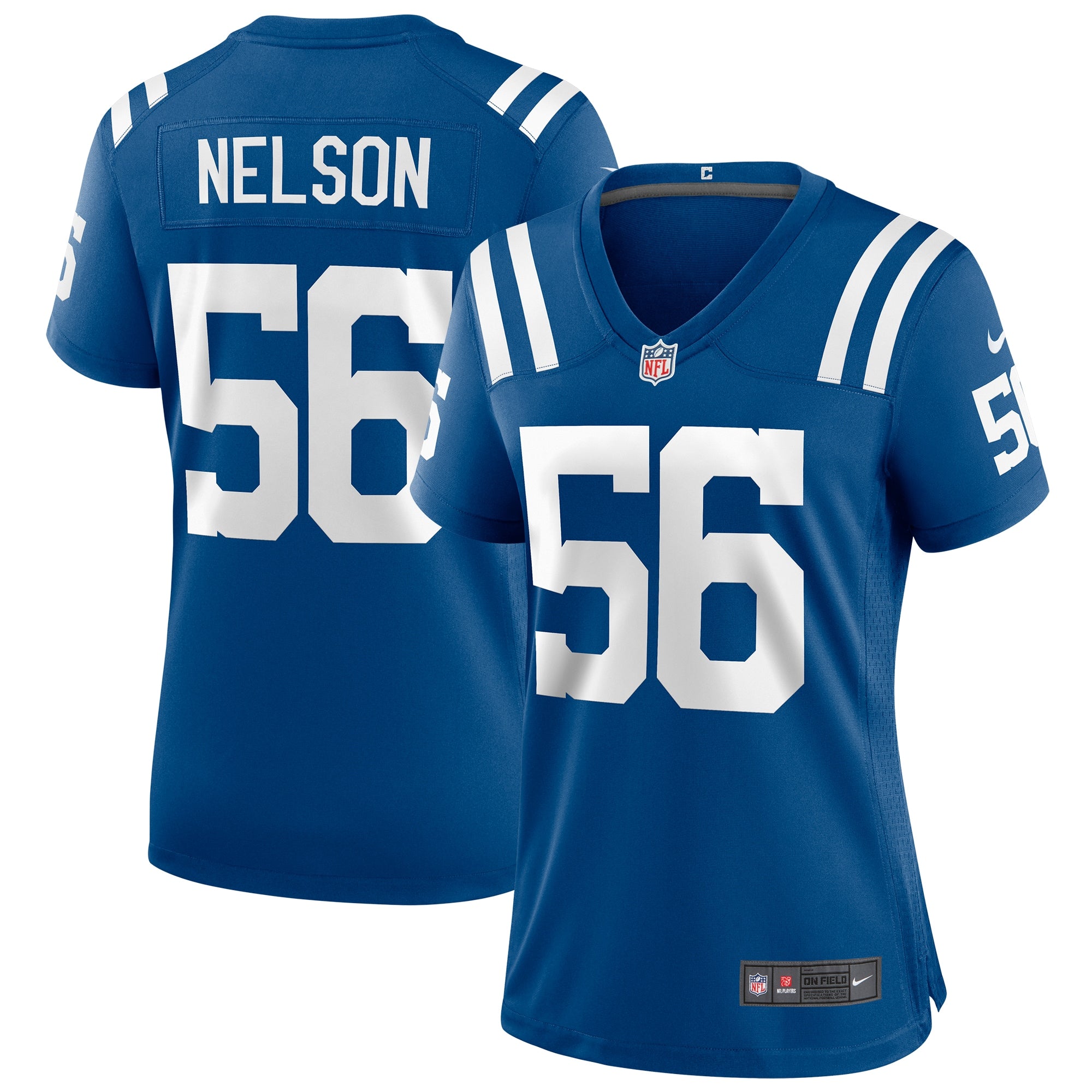 Quenton Nelson Indianapolis Colts Nike Women s Player Game Jersey   Royal