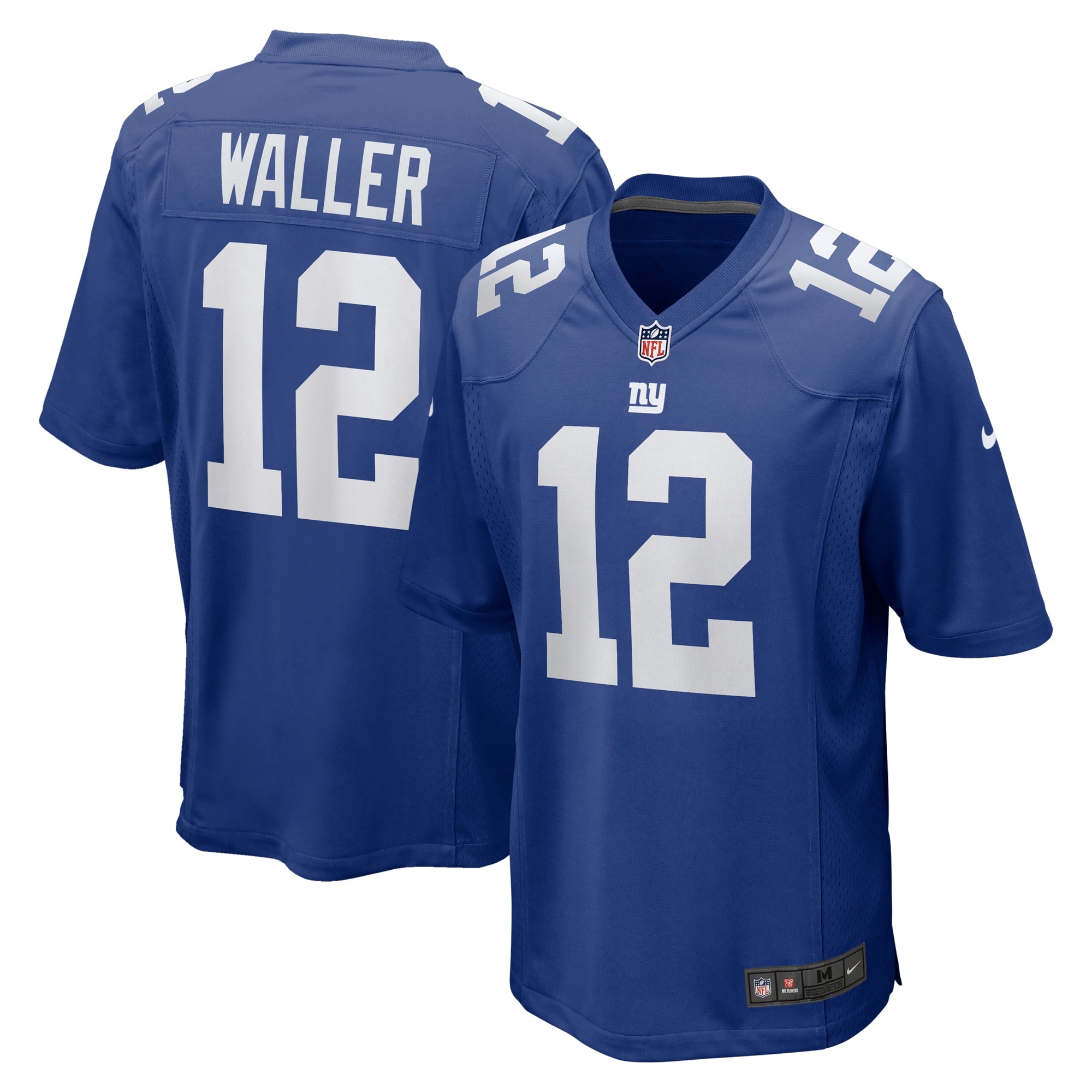 Men s Nike Darren Waller Royal New York Giants Game Jersey