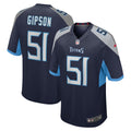 Trevis Gipson Tennessee Titans Nike Team Game Jersey    Navy