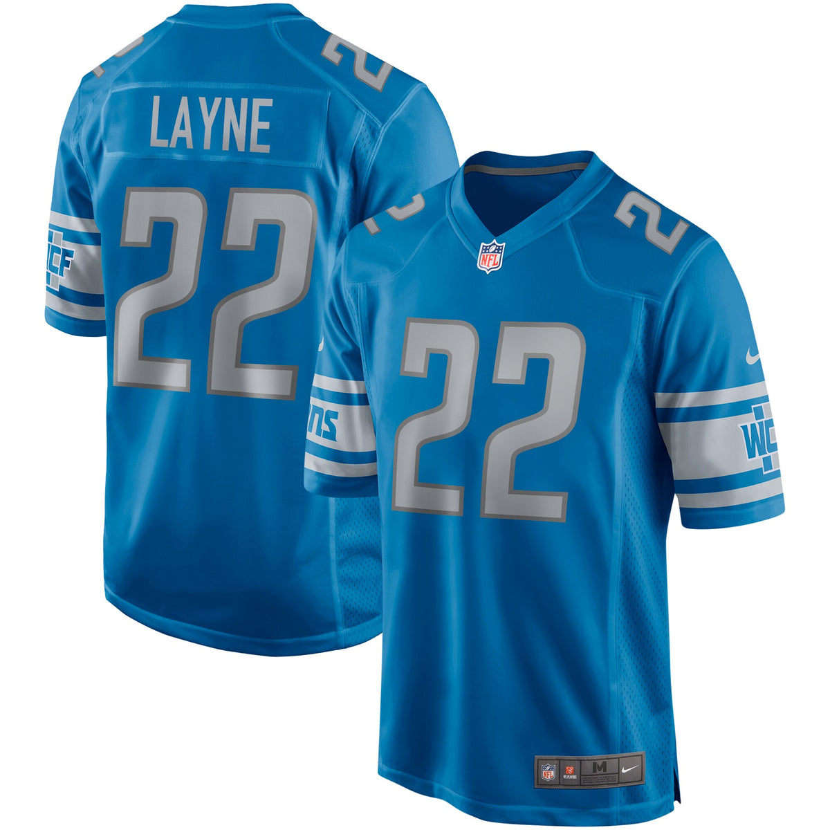 Bobby Layne Detroit Lions Nike Game Retired Player Jersey   Blue