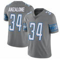 Men s Detroit Lions  Alex Anzalone Grey Vapor Untouchable Limited Stitched Jerseys