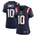 Women s New England Patriots Mac Jones Player Game Jersey Navy