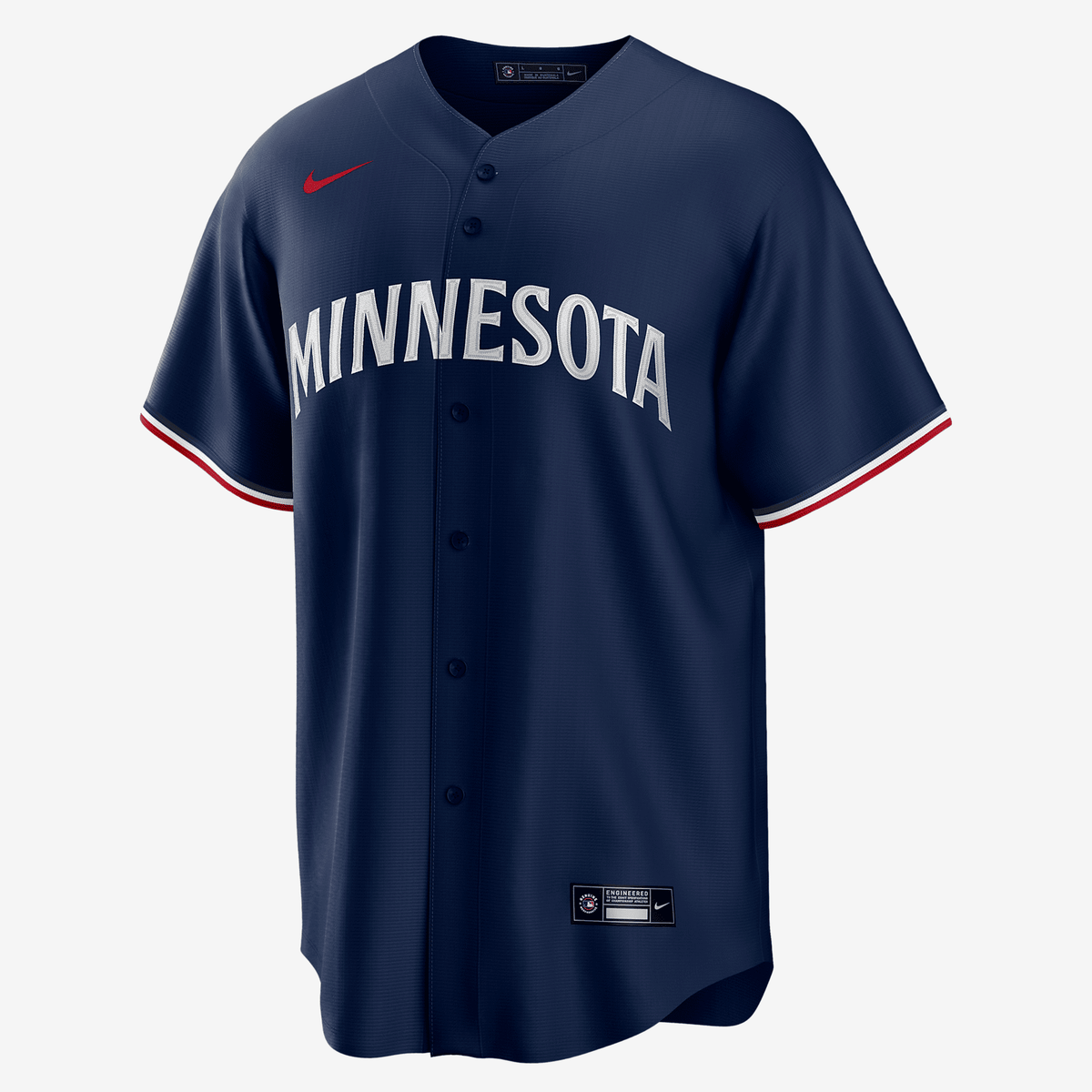 MLB Minnesota Twins (Carlos Correa) Men's Replica Baseball Jersey - Navy
