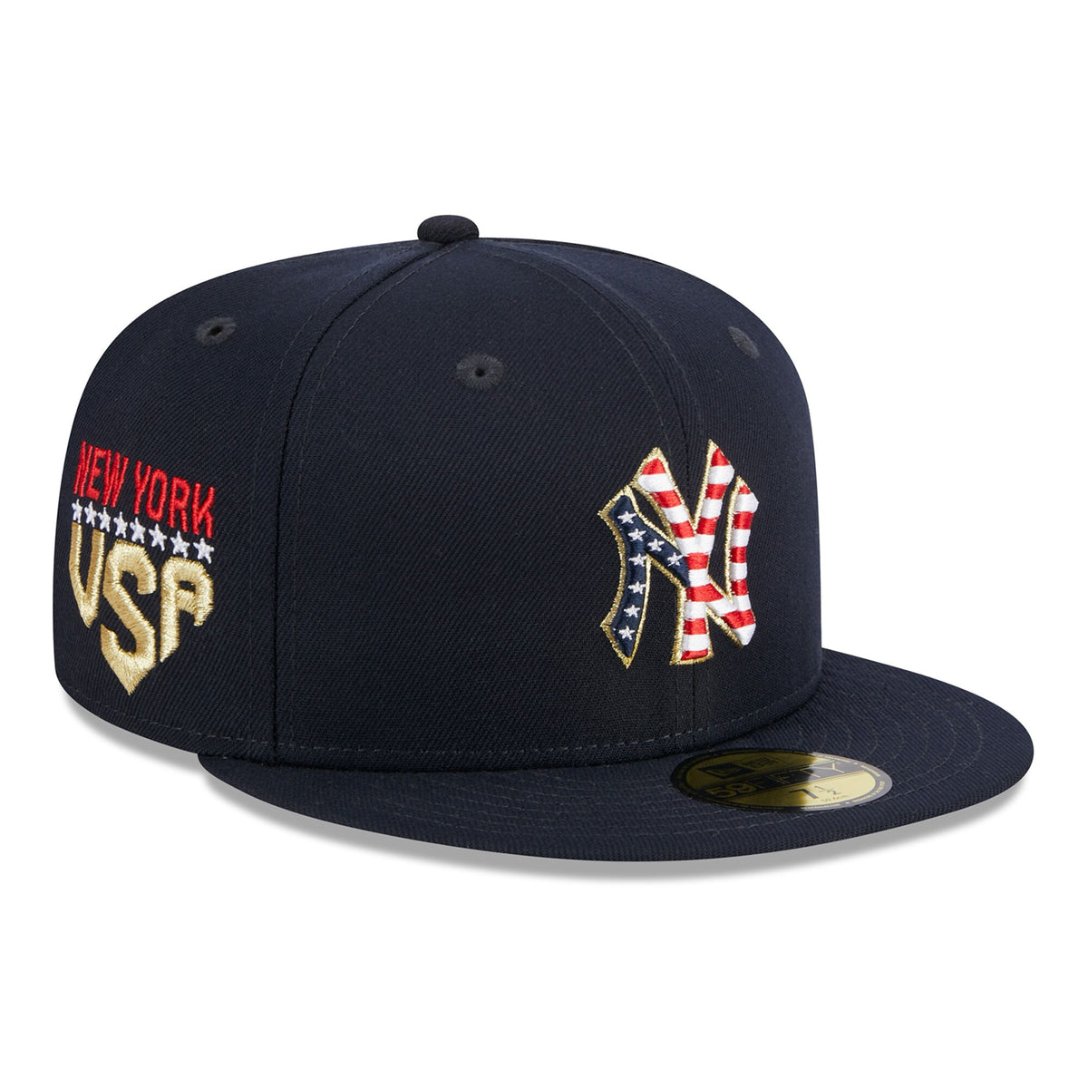New York Yankees New Era 2023 Fourth of July 59FIFTY Fitted Hat - Navy