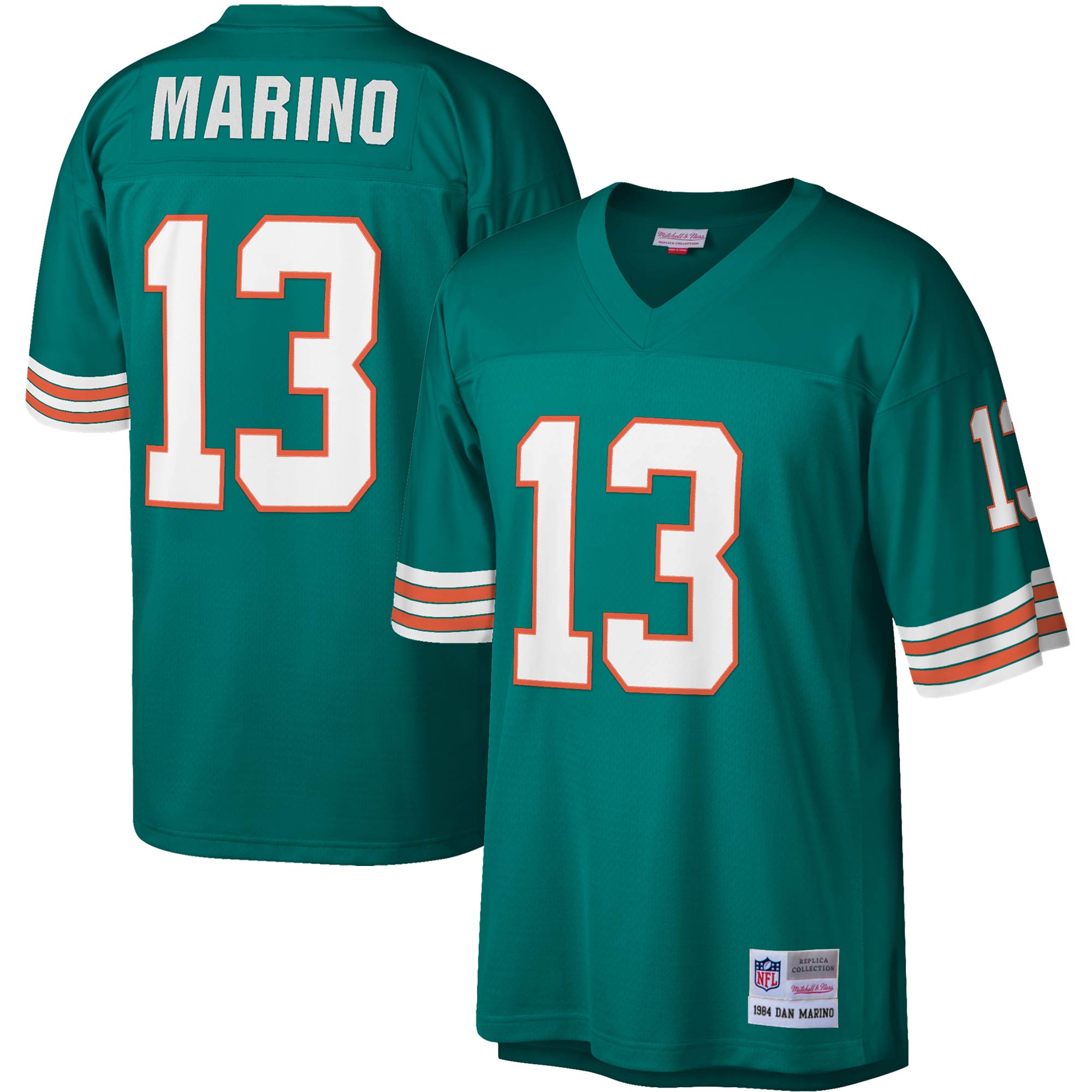 Dan Marino Miami Dolphins Mitchell   Ness Legacy Replica Jersey   Aqua