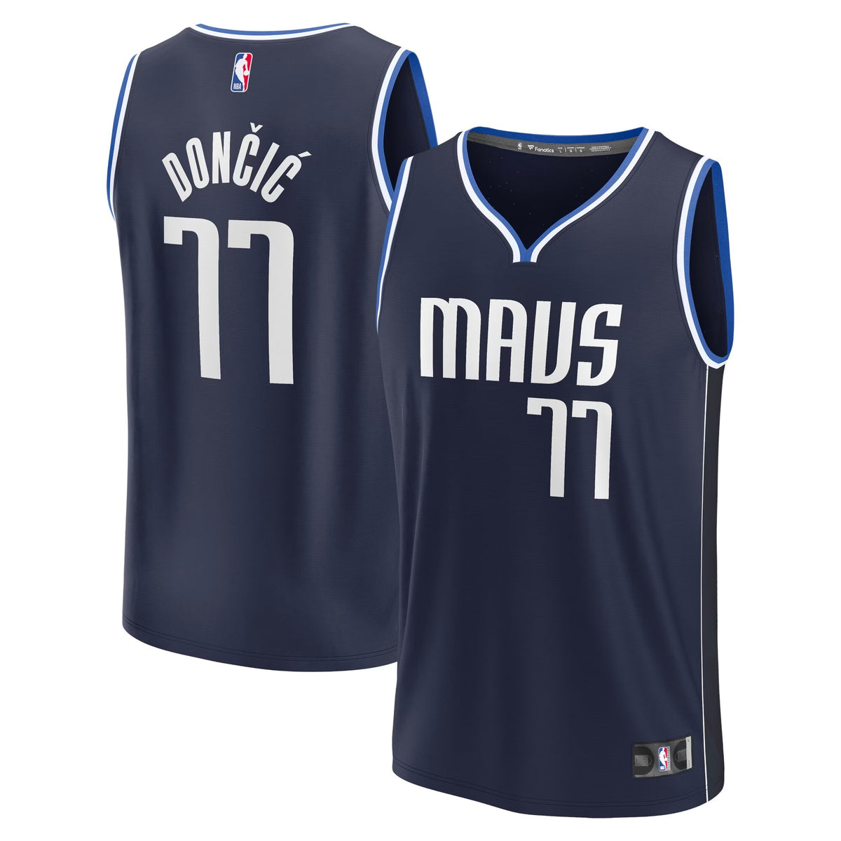 Luka Doncic Dallas Mavericks Fanatics Branded Youth Player Jersey - Statement Edition - Navy