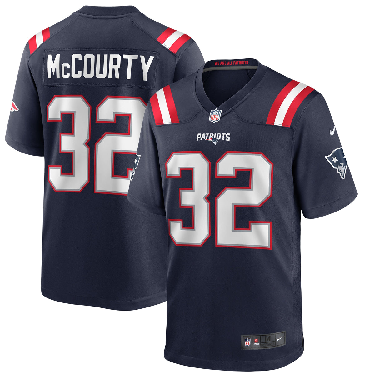 Devin McCourty New England Patriots Nike Game Jersey   Navy