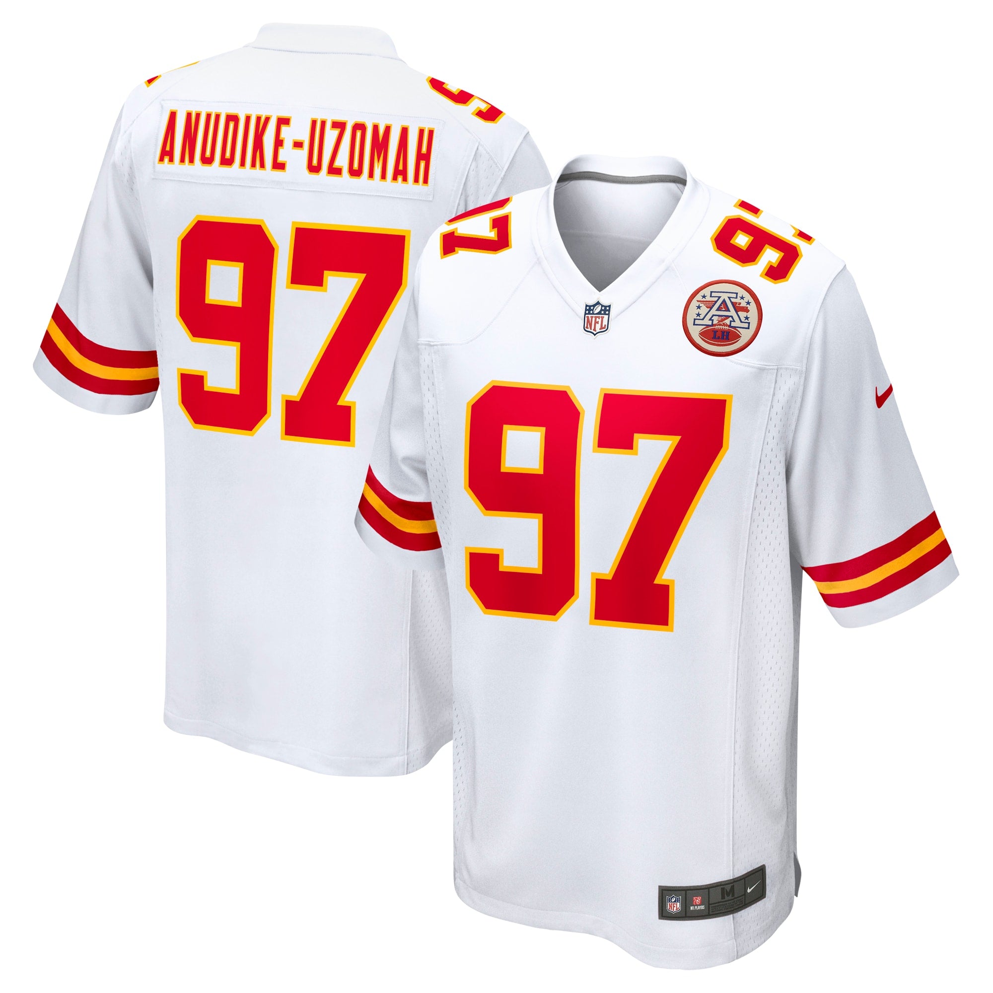 Felix Anudike-Uzomah Kansas City Chiefs Nike Team Game Jersey   White