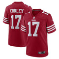 Men s Nike Chris Conley Scarlet San Francisco 49ers Game Jersey