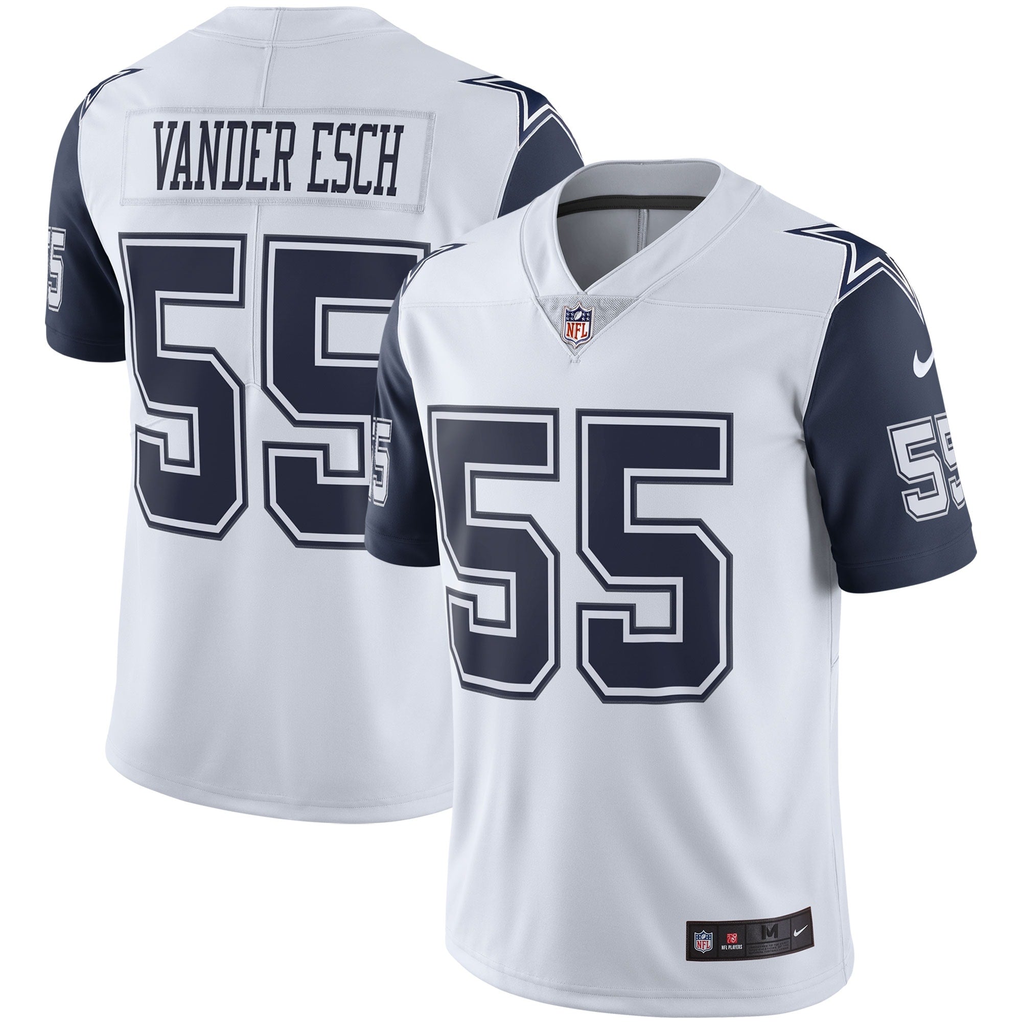 Leighton Vander Esch Nike Dallas Cowboys Color Rush Vapor Limited Jersey   White