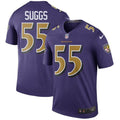 Youth Baltimore Ravens Terrell Suggs Legend Jersey   Purple
