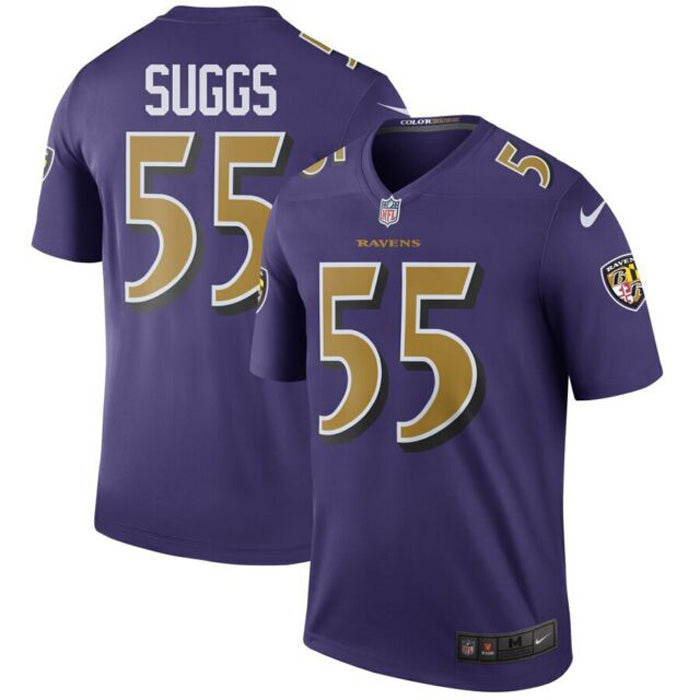 Youth Baltimore Ravens Terrell Suggs Legend Jersey   Purple