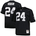 Charles Woodson Las Vegas Raiders Mitchell   Ness Big   Tall 1998 Retired Player Replica Jersey   Black