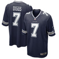 Men s Nike Trevon Diggs Navy Dallas Cowboys Game Jersey