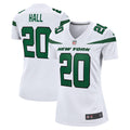Breece Hall New York Jets Nike Women s Away Game Player Jersey   White