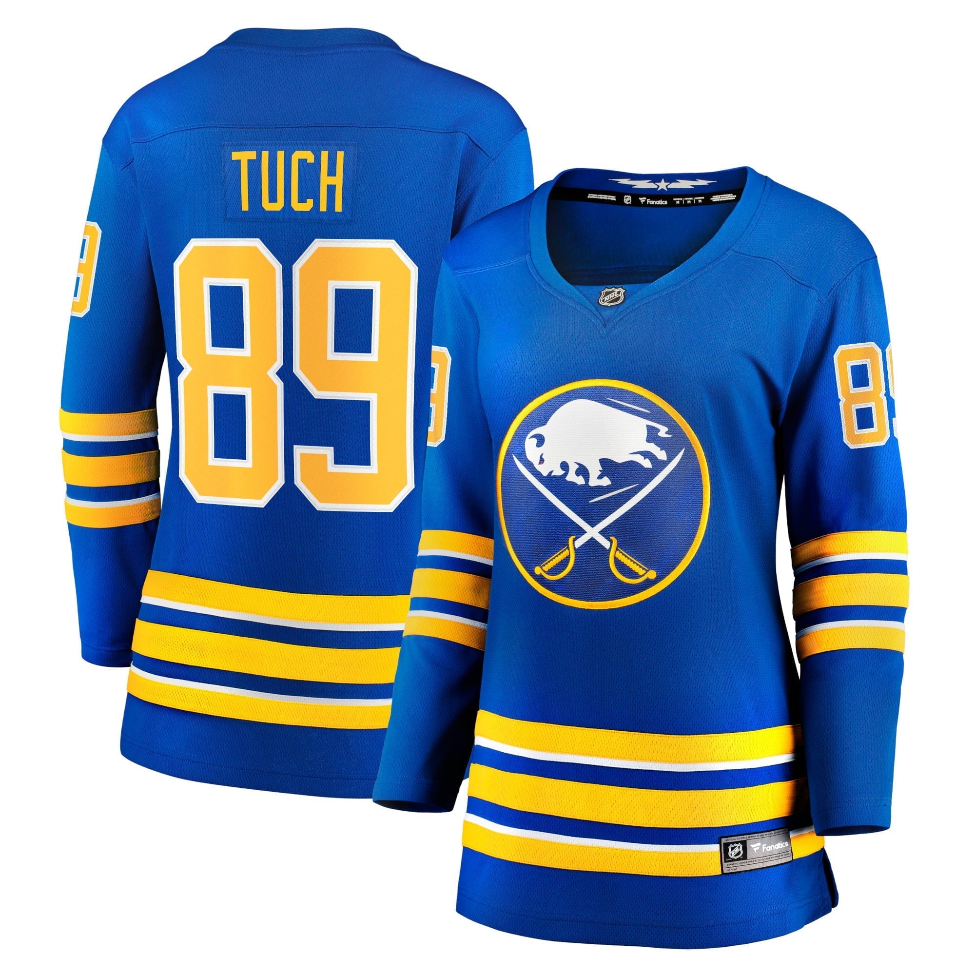 Women's Fanatics Branded Alex Tuch Royal Buffalo Sabres Home Breakaway Player Jersey
