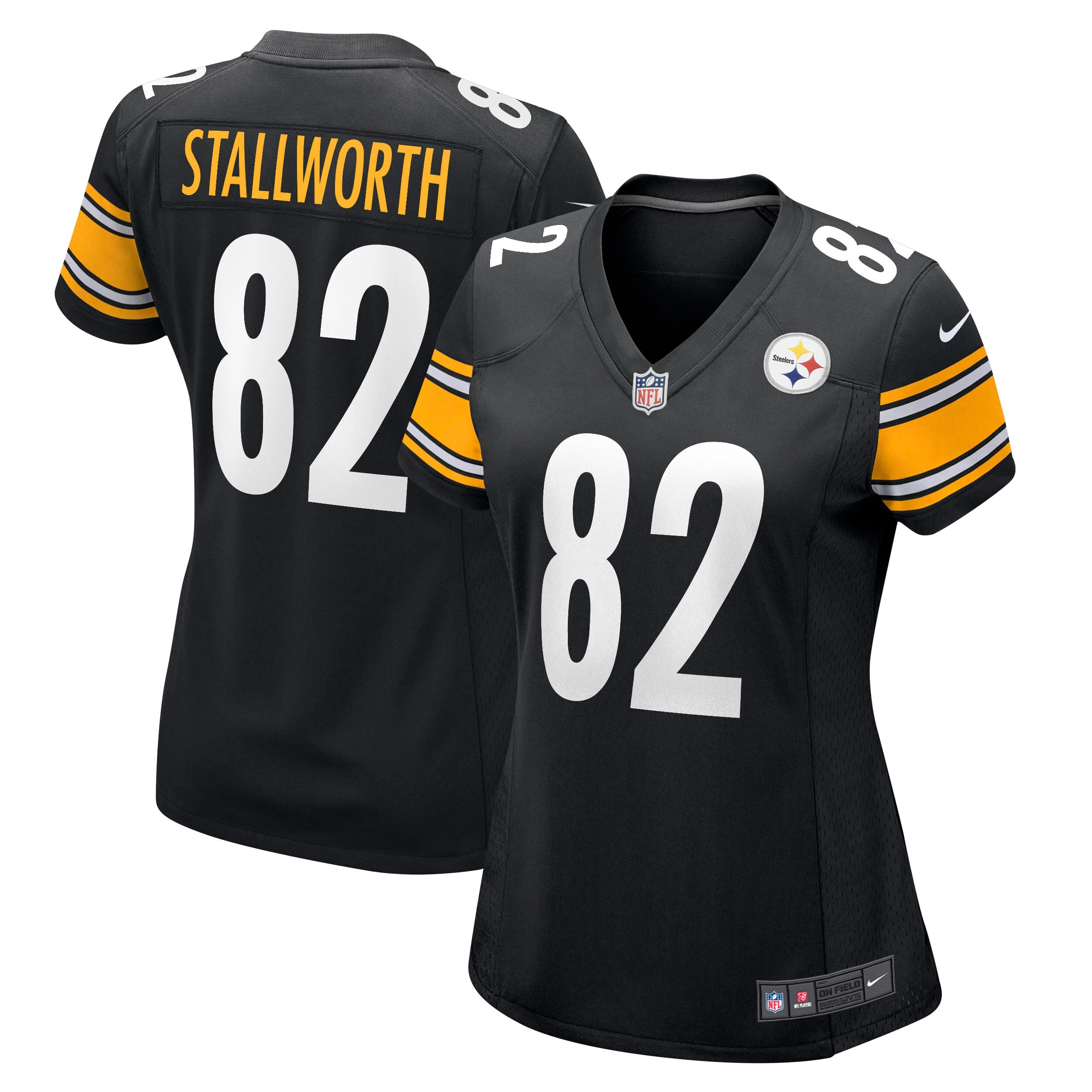 John Stallworth Pittsburgh Steelers Nike Women s Retired Player Jersey   Black