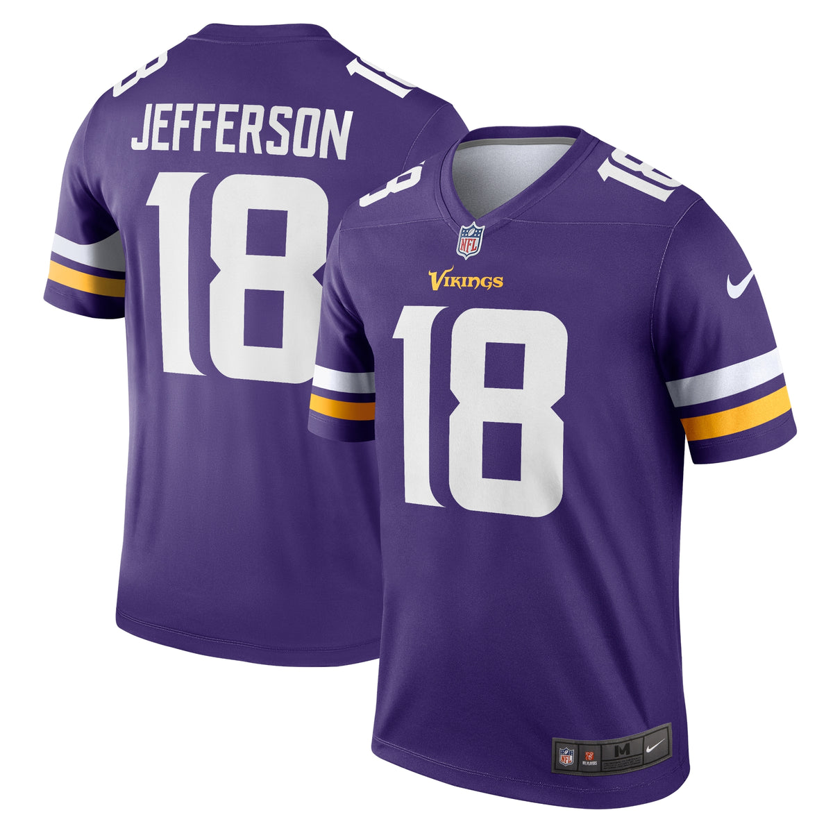 Justin Jefferson Minnesota Vikings Nike Legend Jersey   Purple