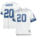 Barry Sanders Detroit Lions Mitchell   Ness Big   Tall 1996 Retired Player Replica Jersey   White