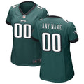 Philadelphia Eagles Nike Women s Custom Game Jersey   Midnight Green