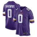 Marcus Davenport Minnesota Vikings Nike Team Game Jersey   Purple