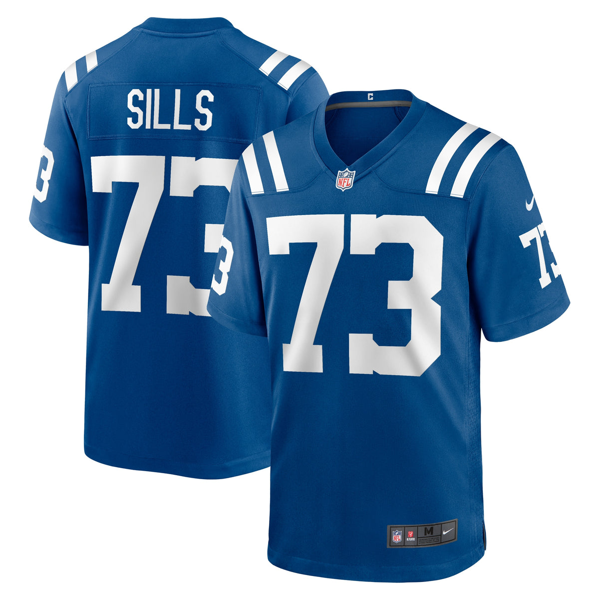 Josh Sills Indianapolis Colts Nike Team Game Jersey    Royal