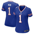 Women s Nike Number 1 Mom Royal Buffalo Bills Game Jersey