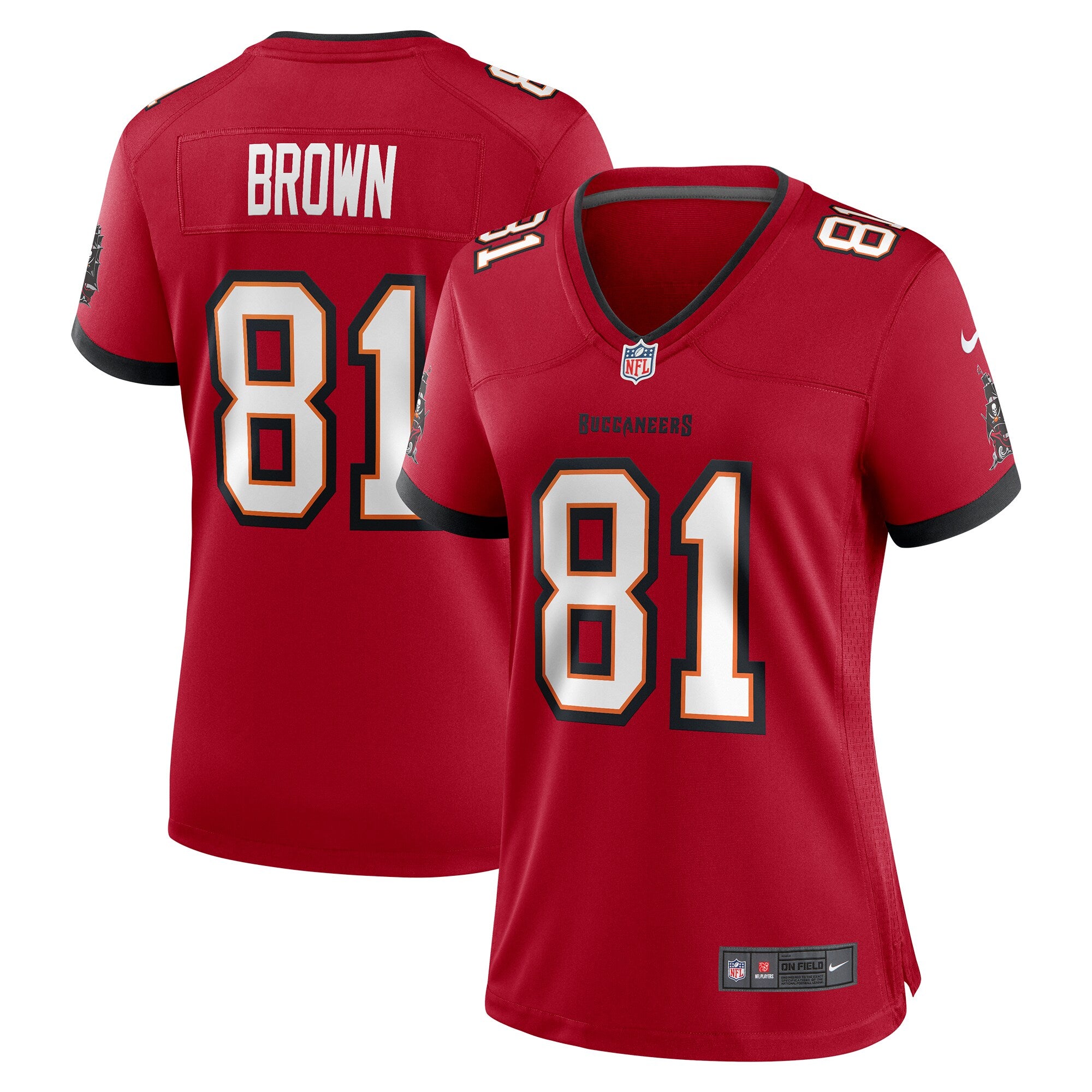 Antonio Brown Tampa Bay Buccaneers Nike Women s Game Jersey   Red