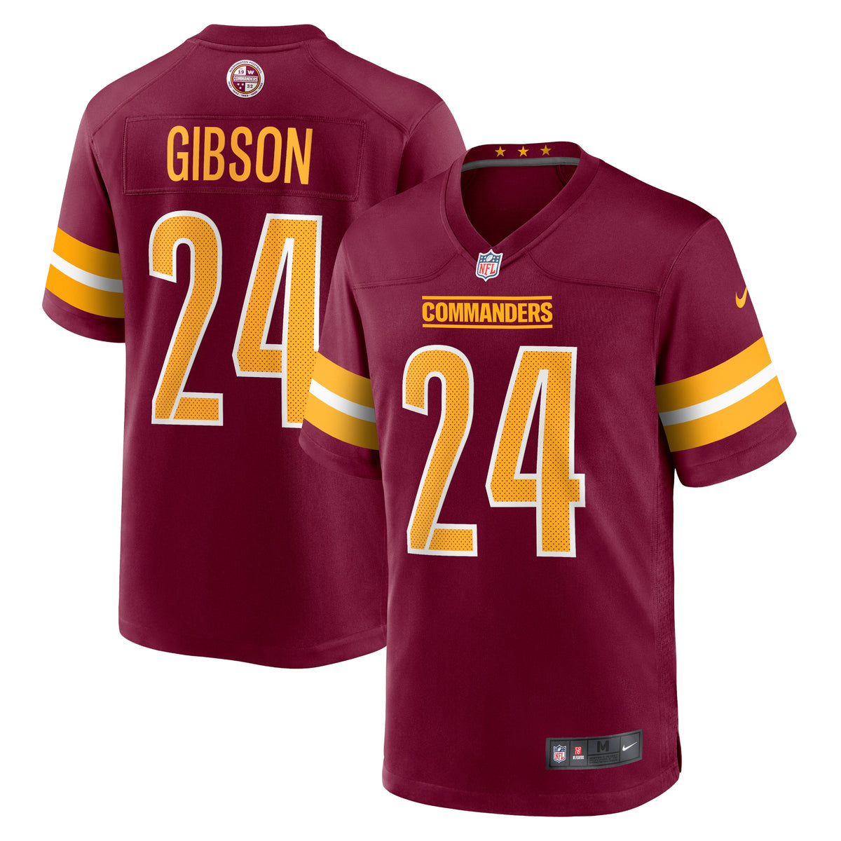Antonio Gibson Washington Commanders Nike Youth Game Jersey   Burgundy