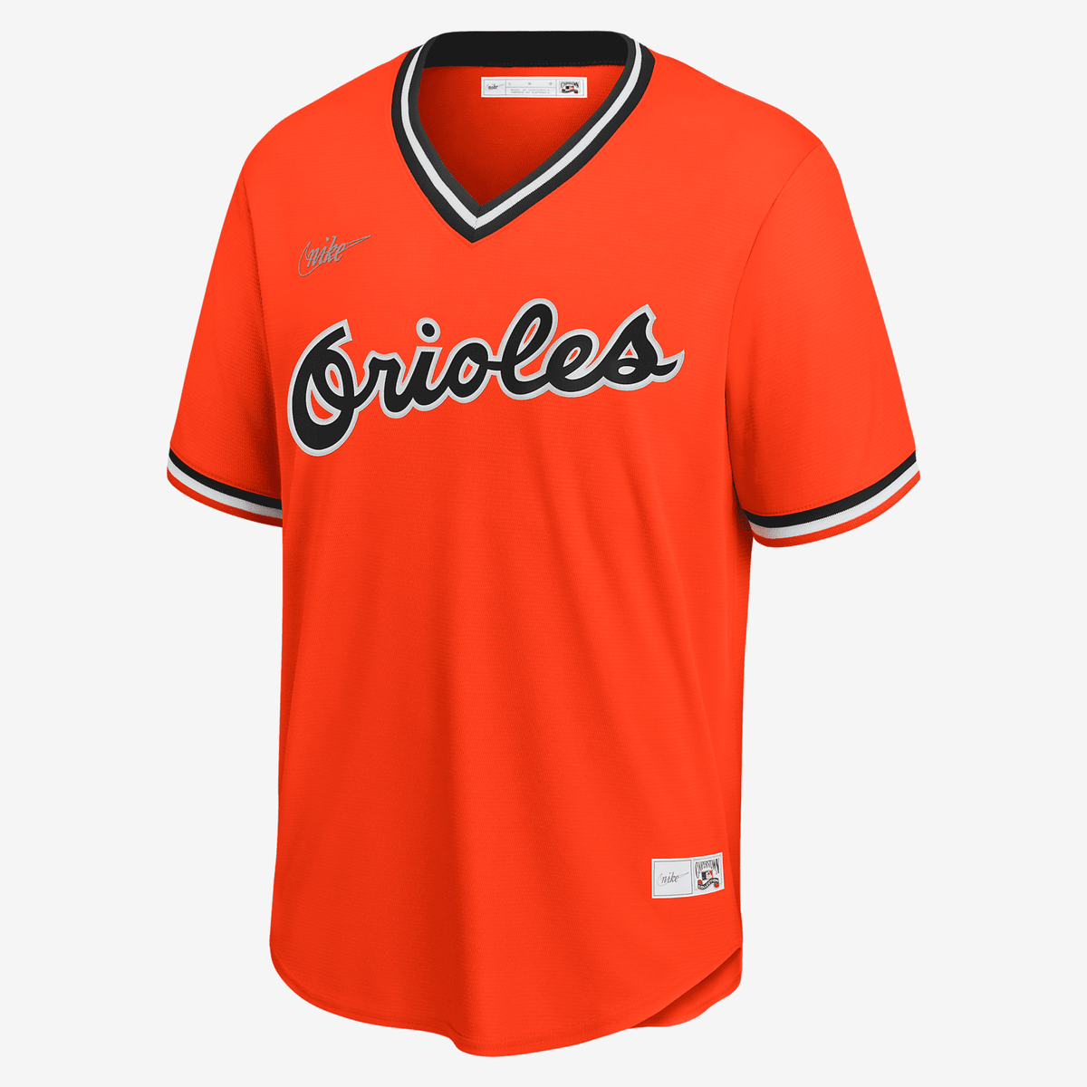 MLB Baltimore Orioles Men's Cooperstown Baseball Jersey - Team Orange