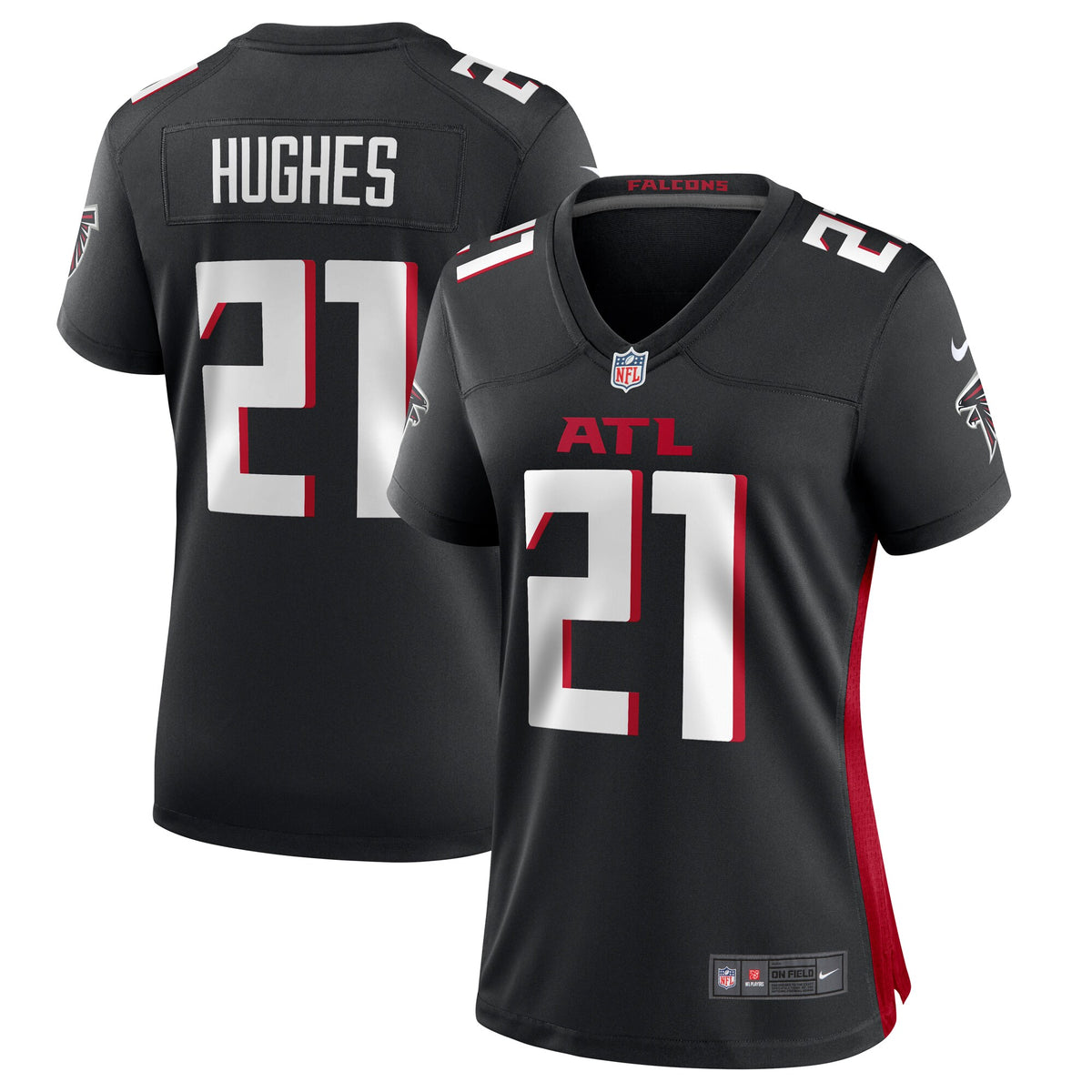 Mike Hughes Atlanta Falcons Nike Women s Game Player Jersey   Black