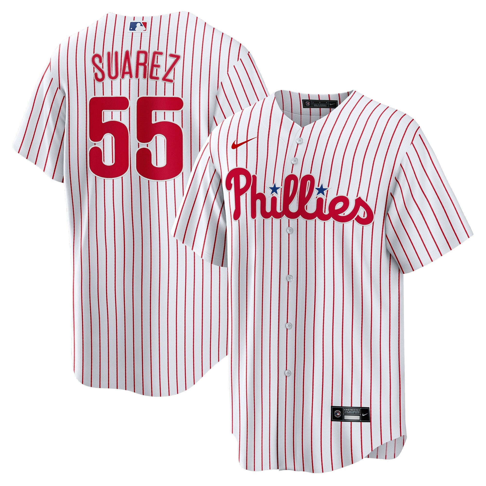 Ranger Suarez Philadelphia Phillies Nike Home Replica Player Jersey - White