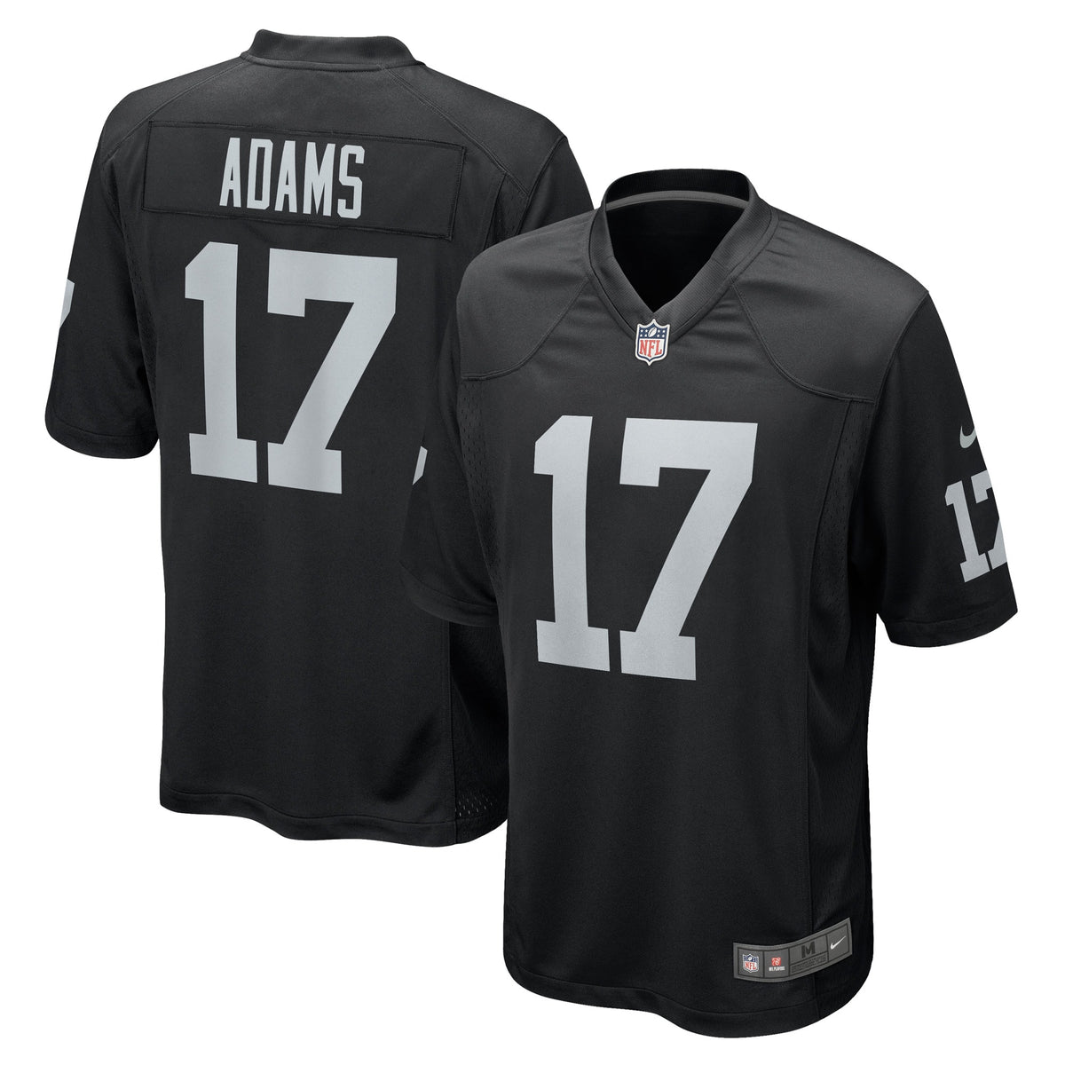 Davante Adams Las Vegas Raiders Nike Game Jersey   Black