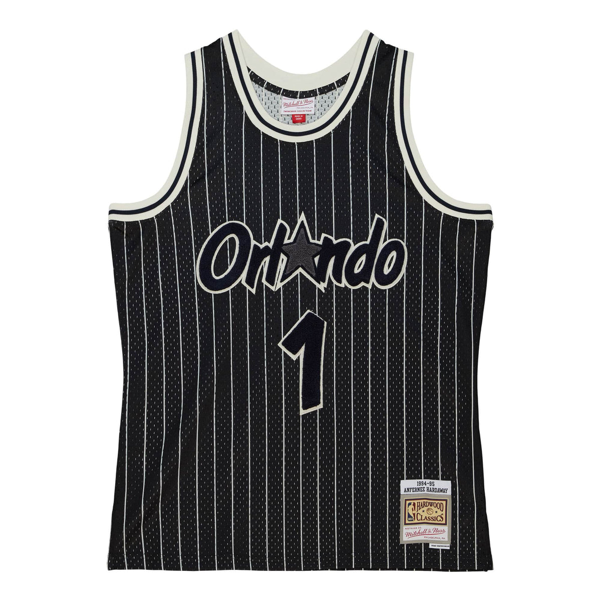 Off Court Chenille Swingman Penny Hardaway Orlando Magic 1994-95 Jersey