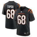 Men s Nike Josh Tupou Black Cincinnati Bengals Game Player Jersey