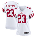 Women s Nike Christian McCaffrey White San Francisco 49ers Game Player Jersey