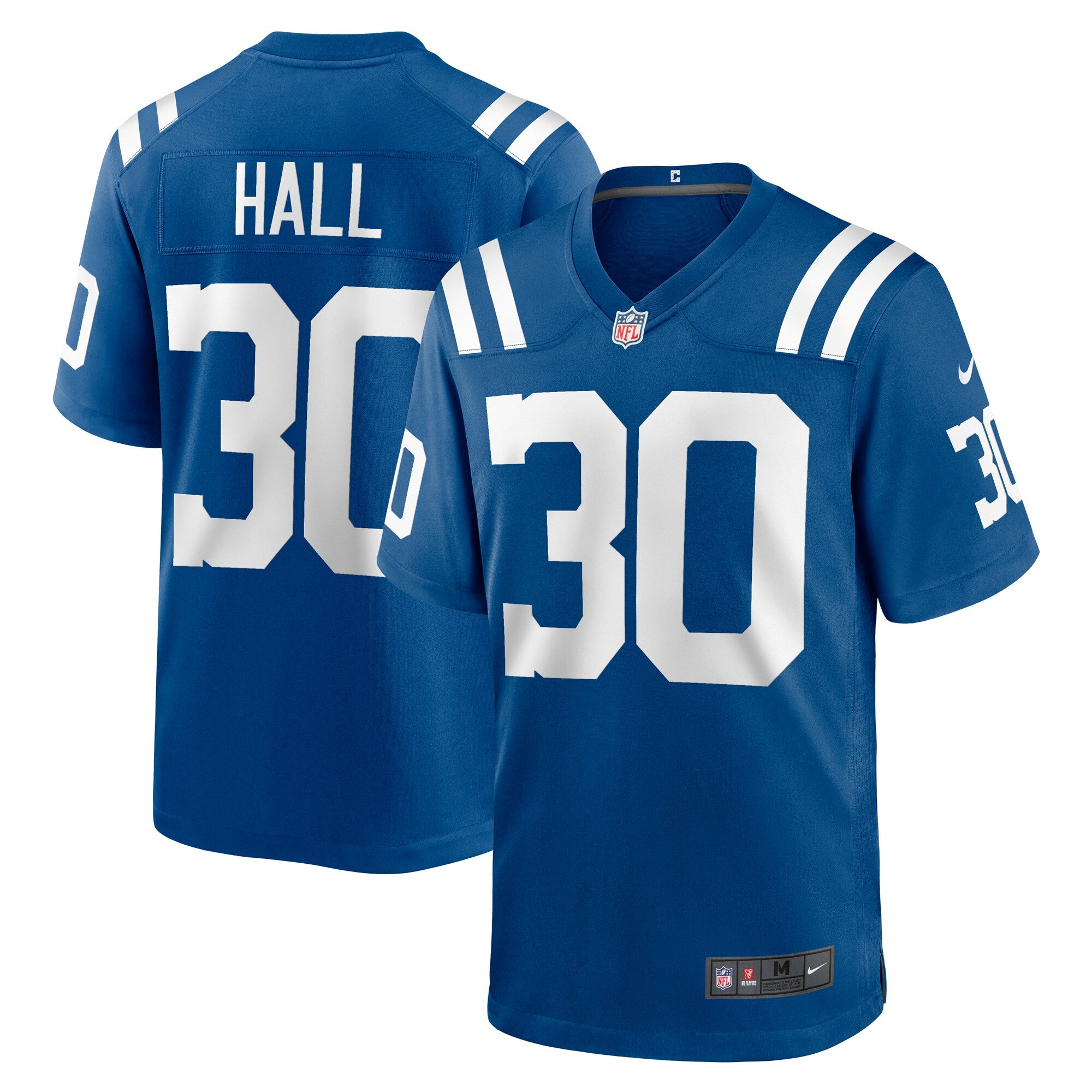 Darren Hall Indianapolis Colts Nike Team Game Jersey    Royal